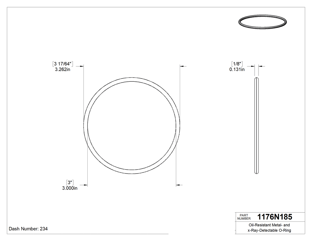 Technical drawing - 1176N185